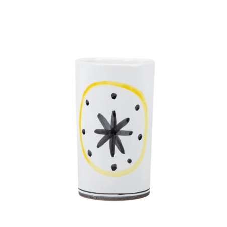 Portabottiglia o utensili Folk Limoni Ceramiche de Simone Portabottiglia o utensili Folk Limoni Ceramiche de Simone